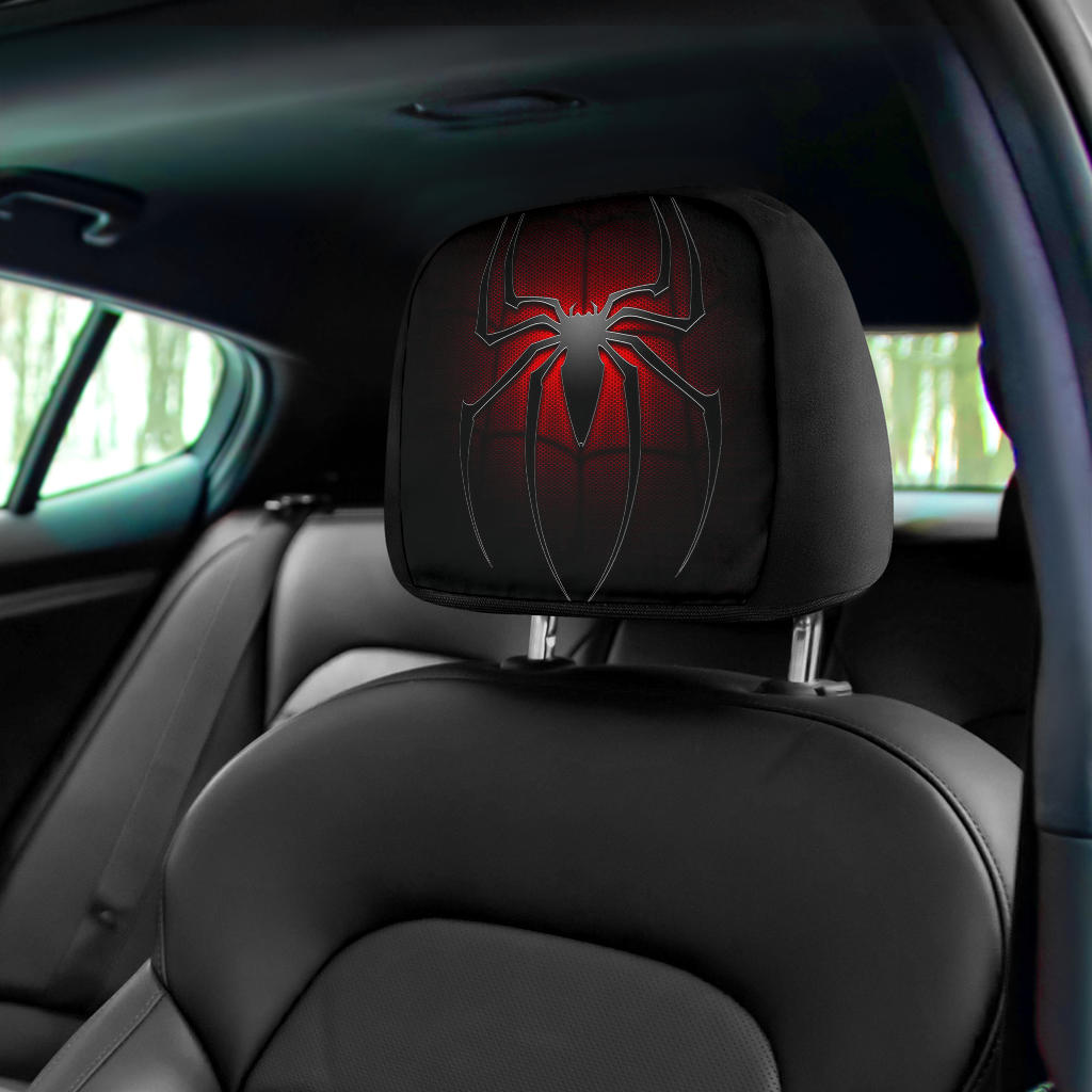 Spiderman Icon Car Seat Headrest Cover