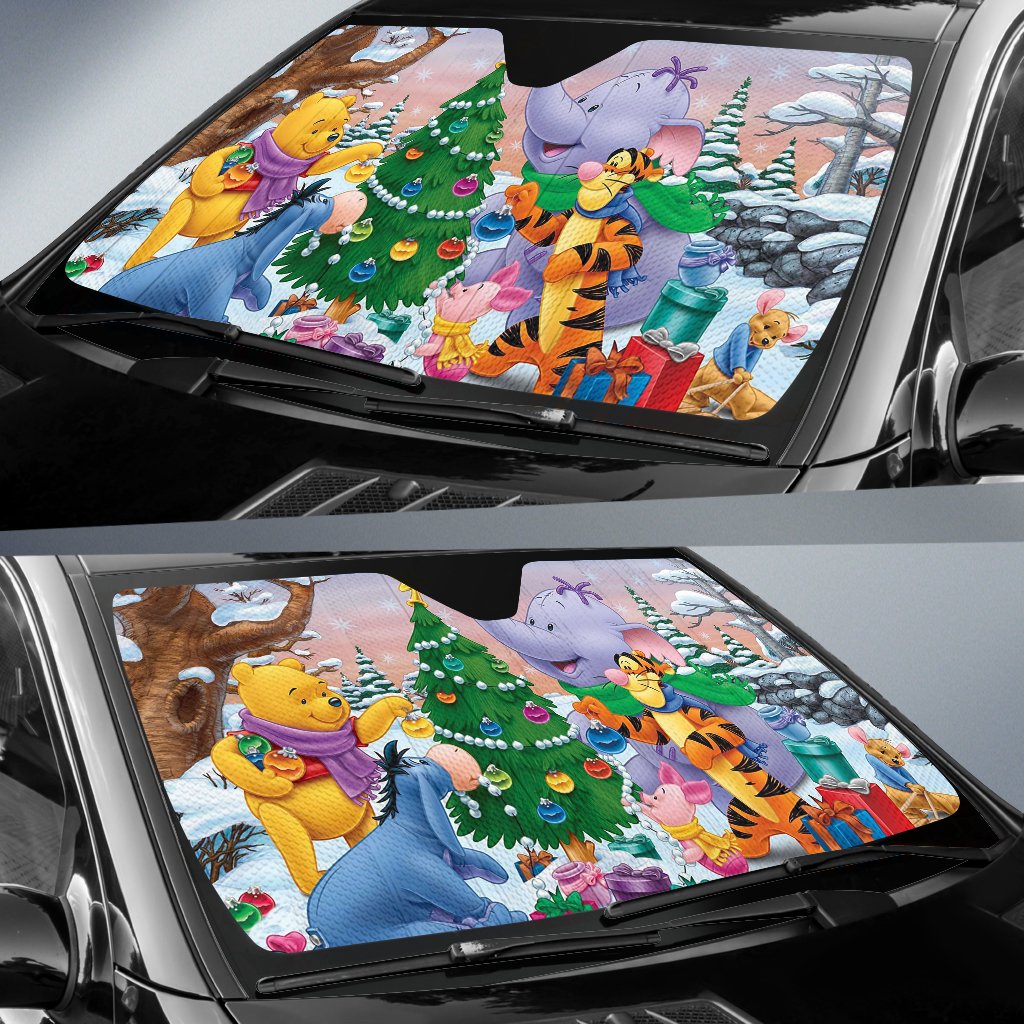 Pooh Decorate Christmas Tree Sun Shade Gift Ideas 2022