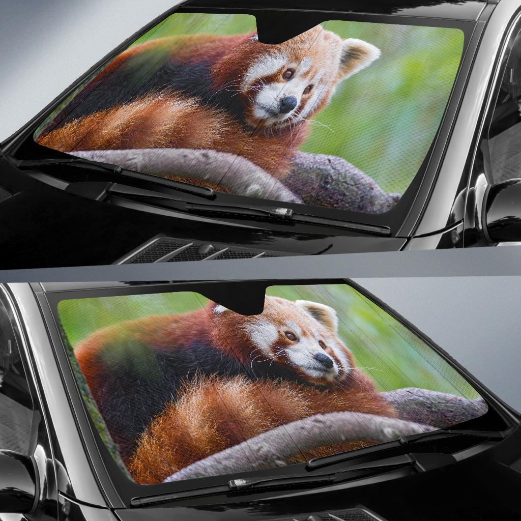 Red Panda 4K Car Sun Shade Gift Ideas 2021