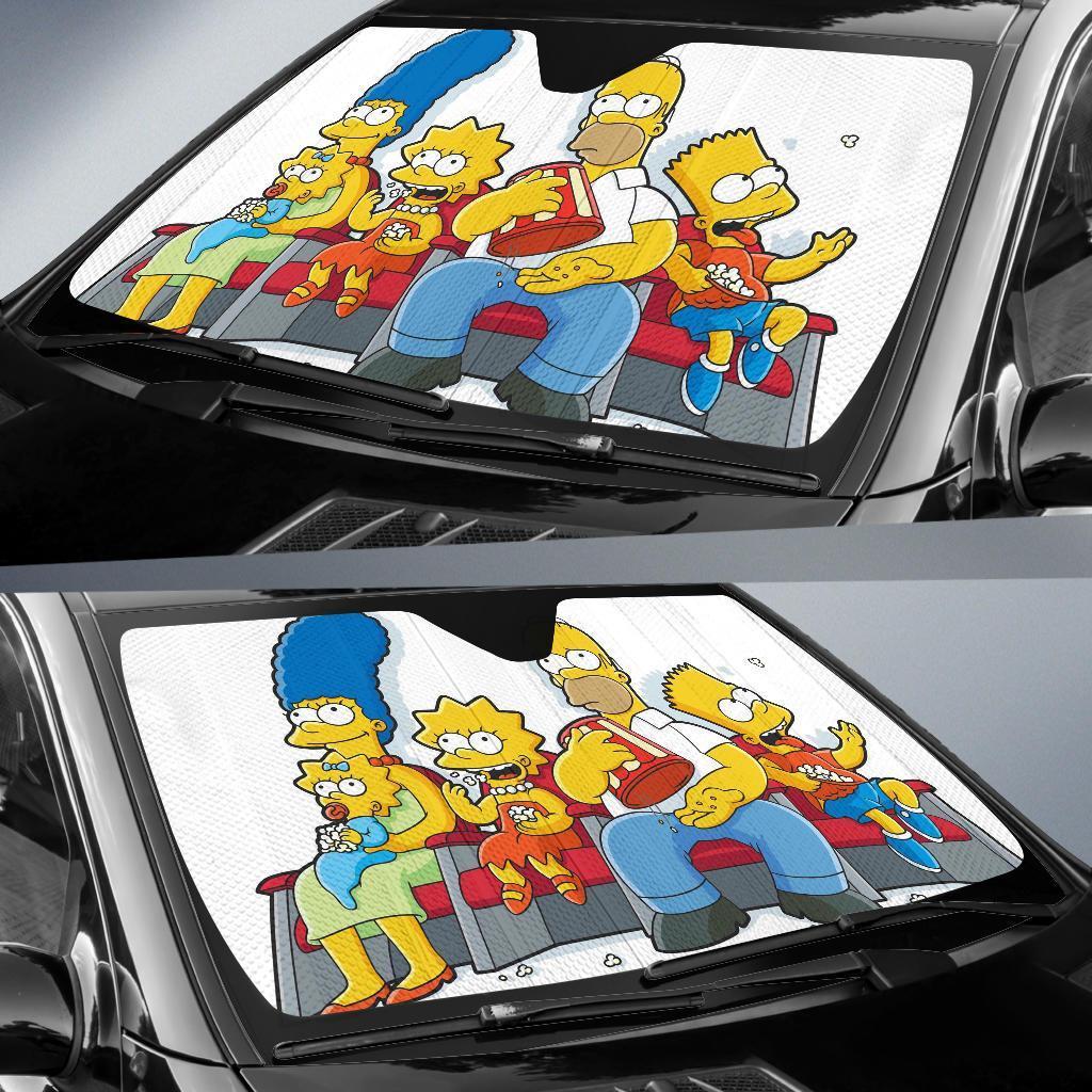 The Simpson Family Auto Sun Shades Amazing Best Gift Ideas 2021