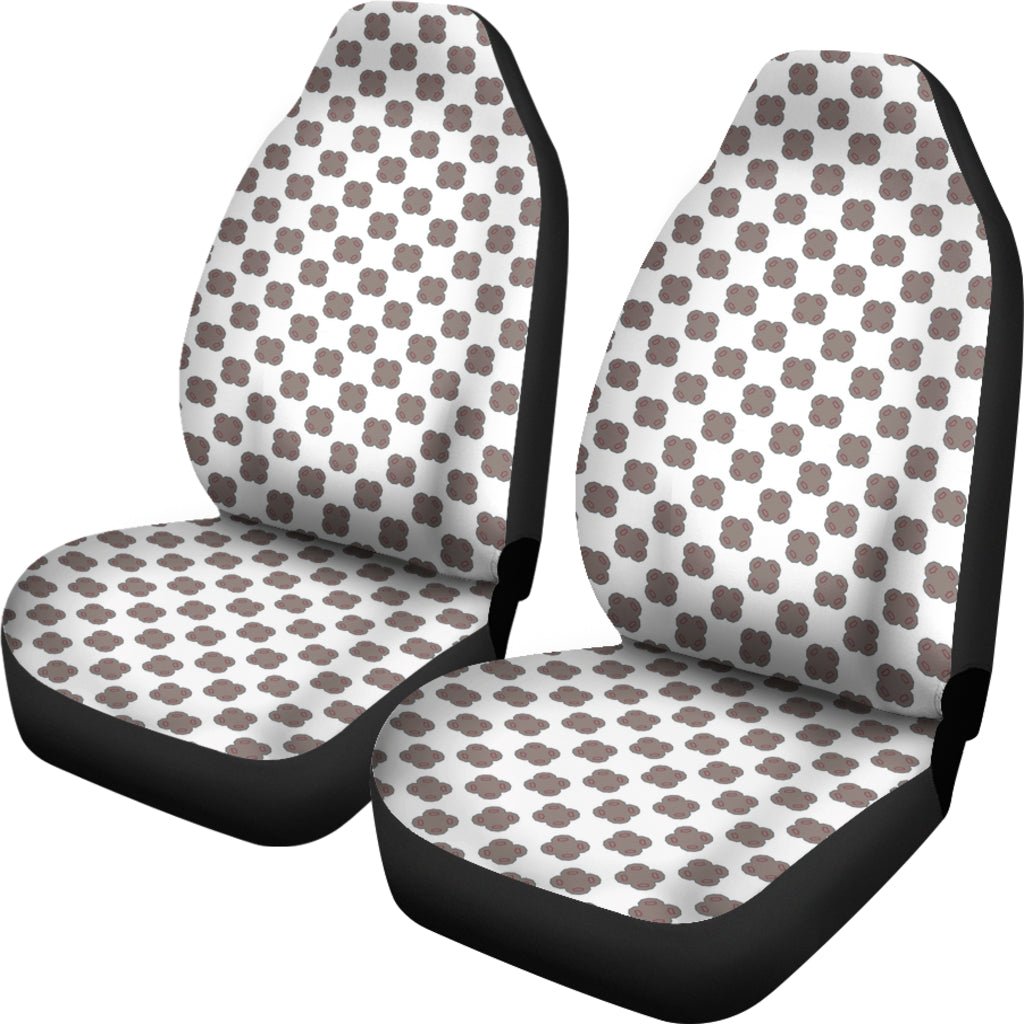 New Cow Print Car Seat