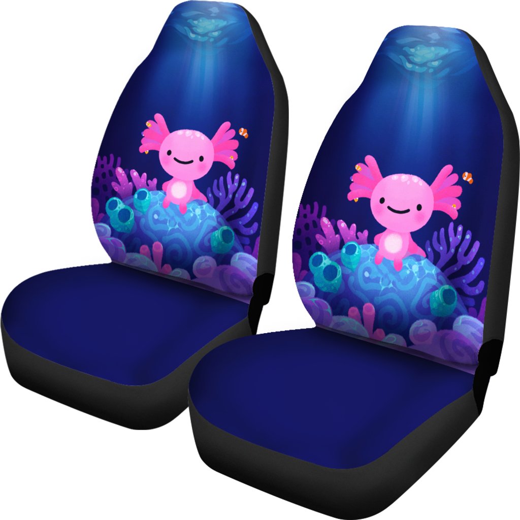 Coral Axolotl Seat Covers