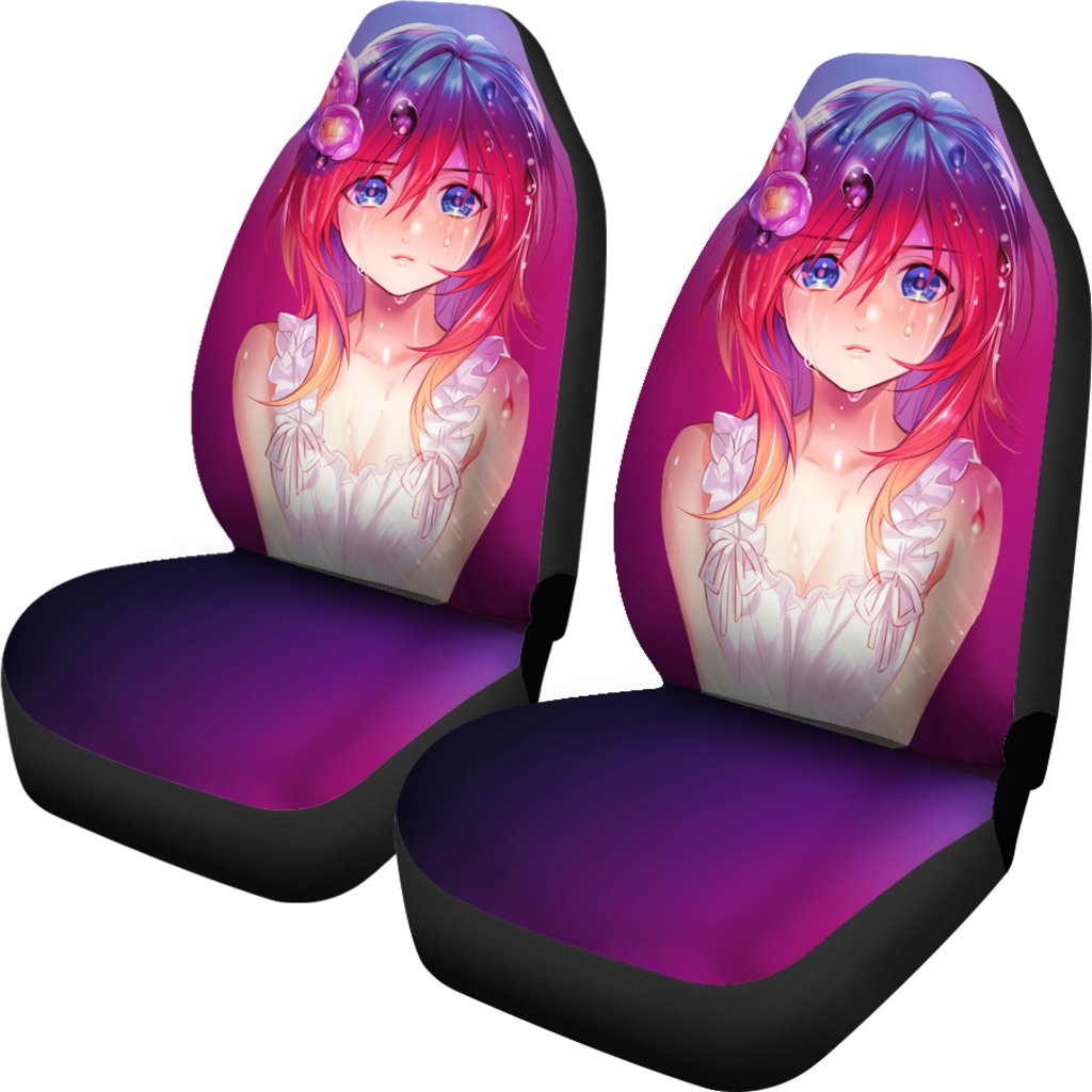 Anime Cry Girl Seat Covers