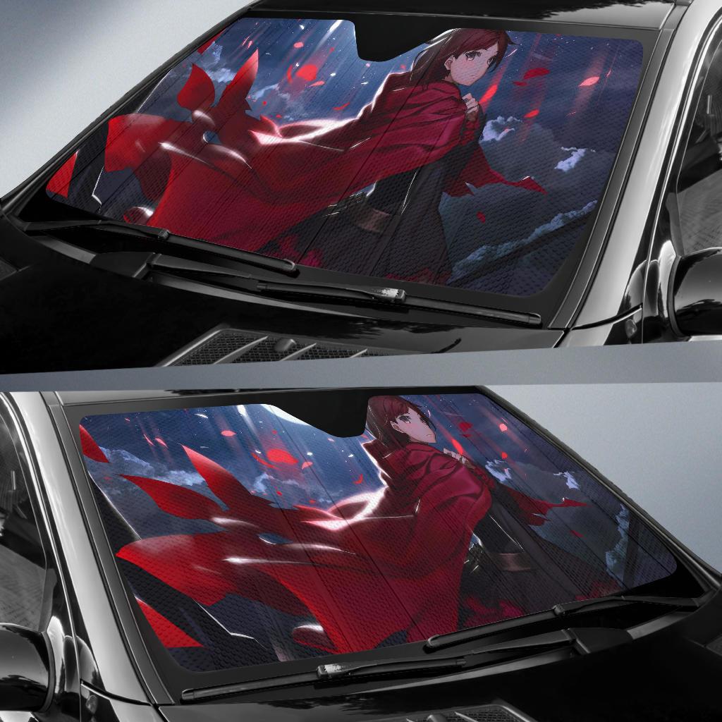 Ruby Rose Rwby 4K Car Sun Shade Gift Ideas 2022