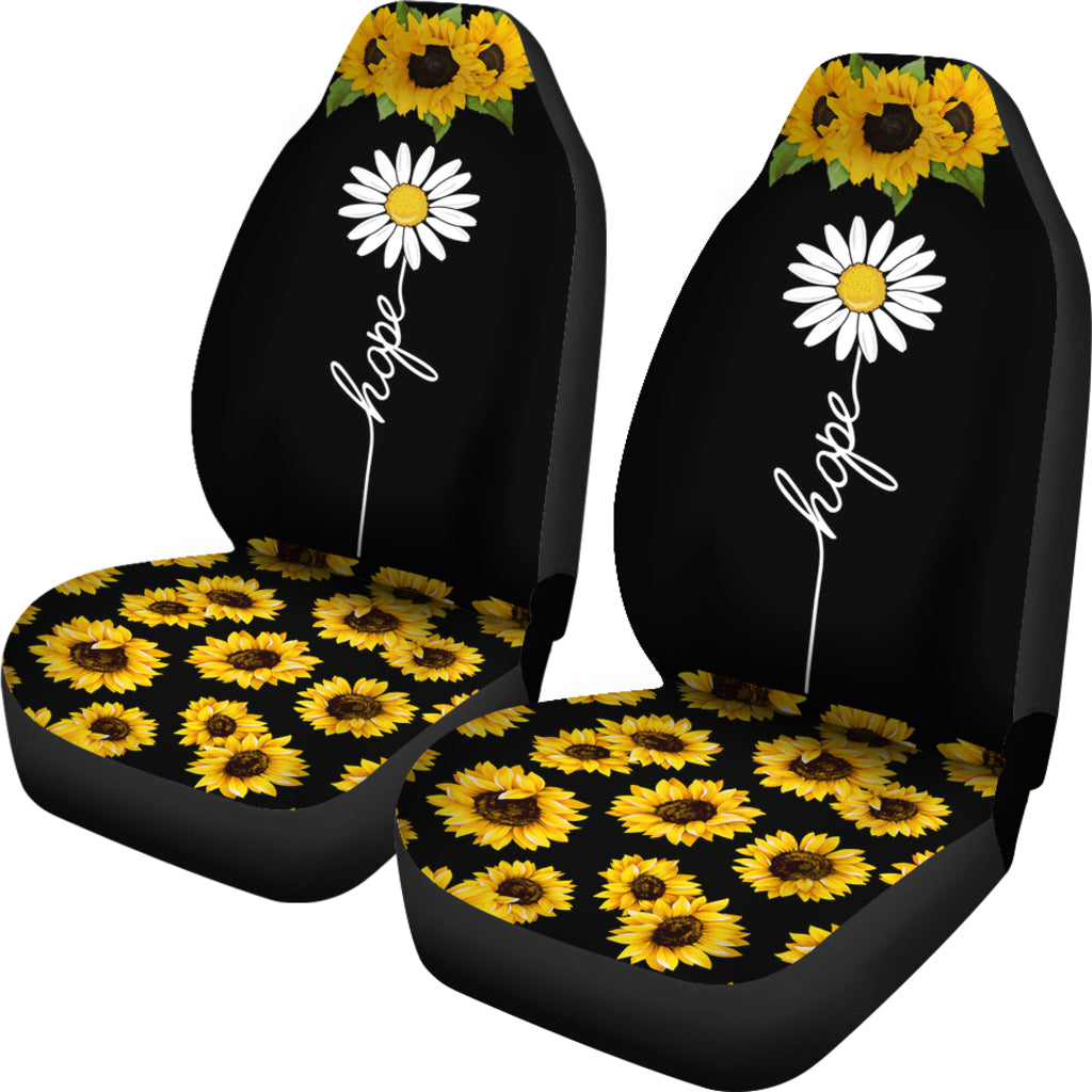 New Spring Sunflower Car Seat Covers