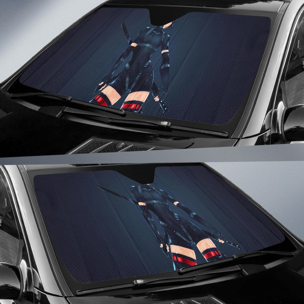 Motoko Kusanagi Ghost In The Shell 4K Car Sun Shade Gift Ideas 2022