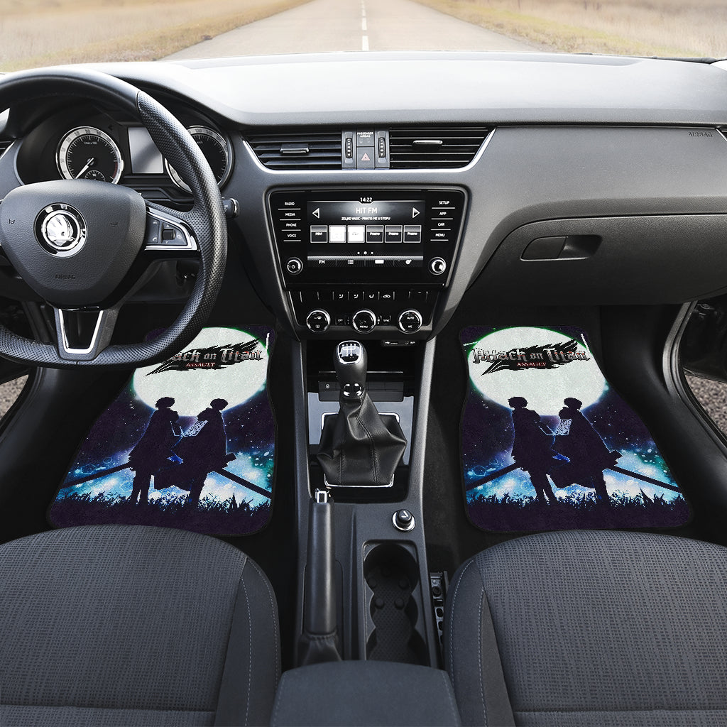 Attack On Titan 9 Anime Car Floor Mats Custom Car Accessories Car Decor 2022