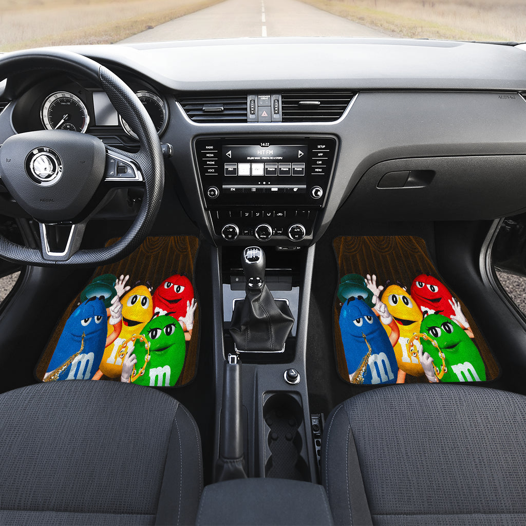 M&M Chocolate Band Car-Mats