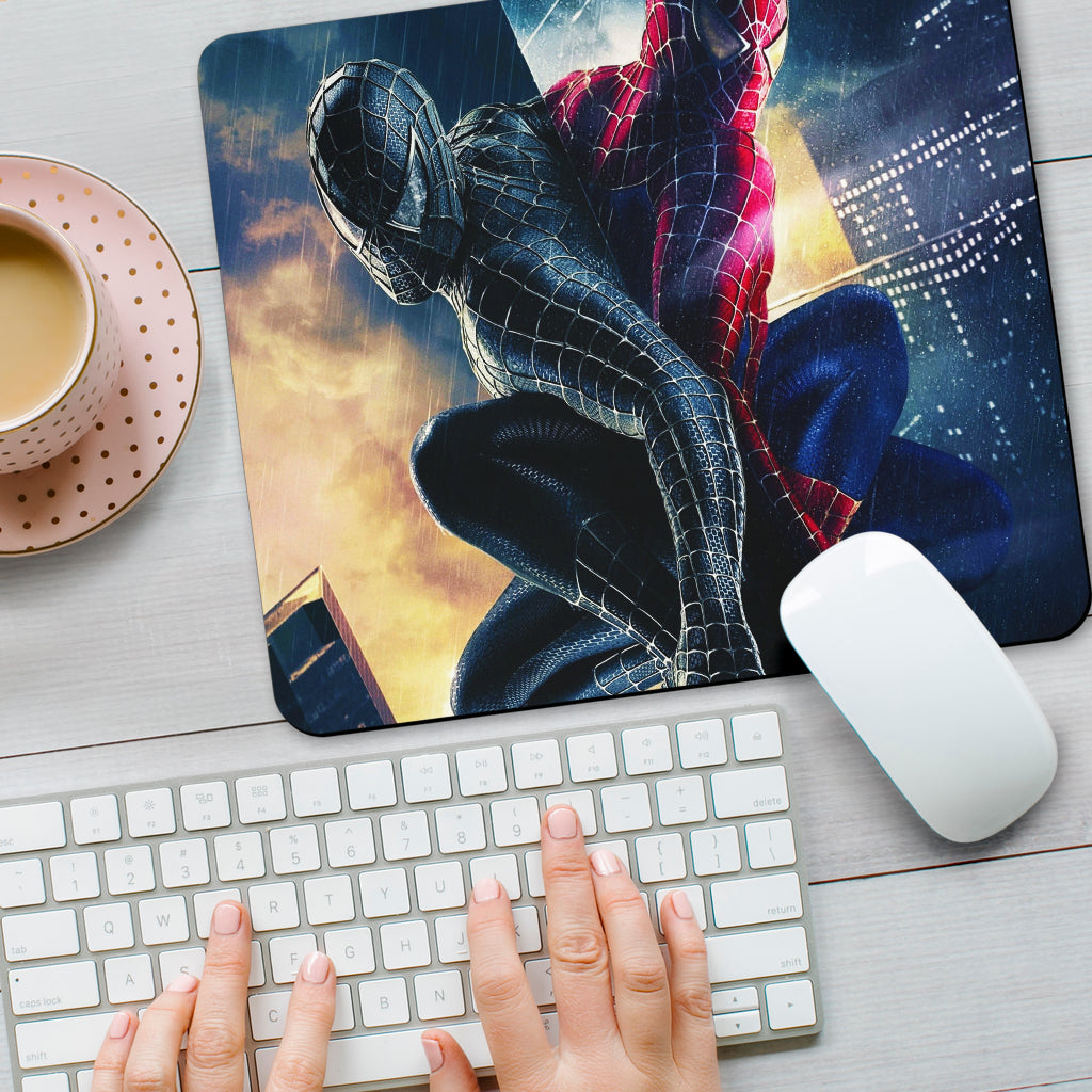 Spiderman Vs Dark Spiderman Mouse Pads Office Decor Office Gift 2022