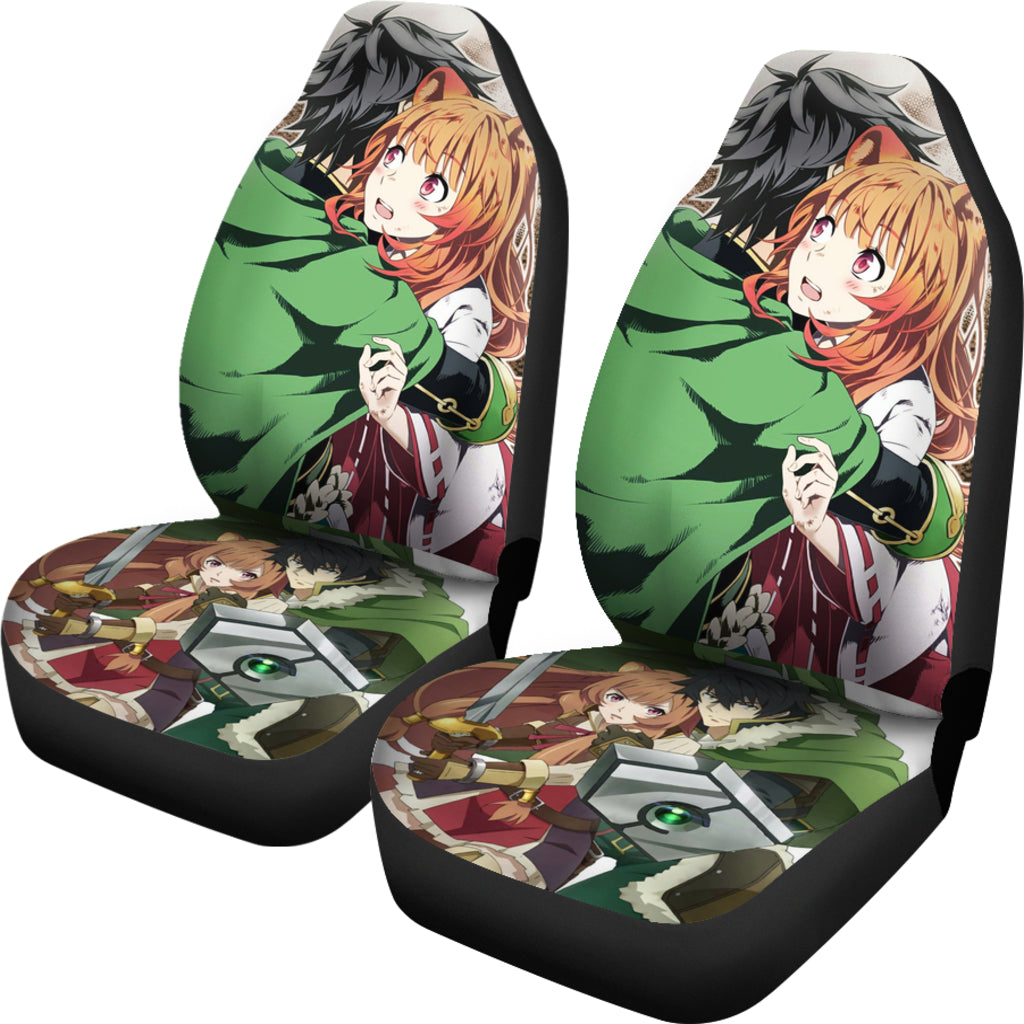 Raphtalia And Naofumi Hd Tate No Yuusha No Nariagari Anime Manga Car Seat Covers