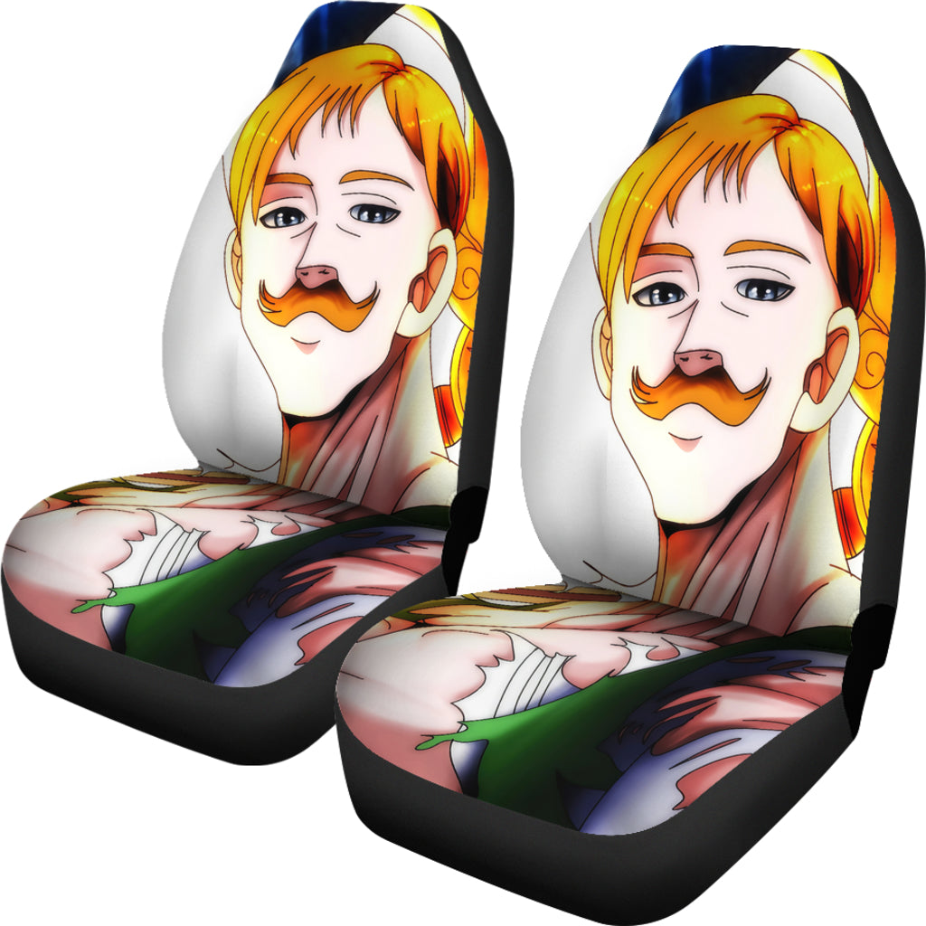 Cool Escanor The Seven Deadly Sins Car Seat Covers Gift For Fan Anime