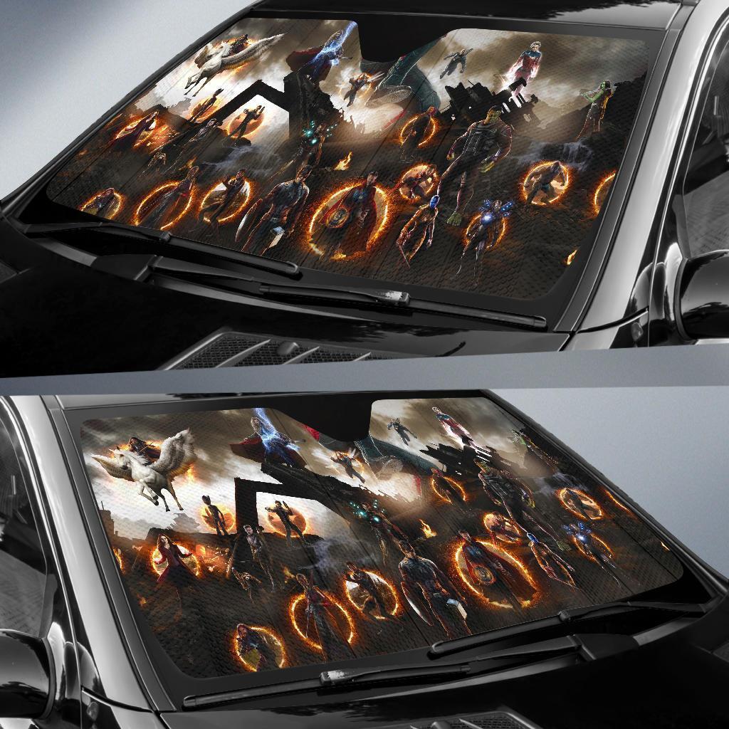 Avengers Assemble Auto Sun Shades Amazing Best Gift Ideas 2022