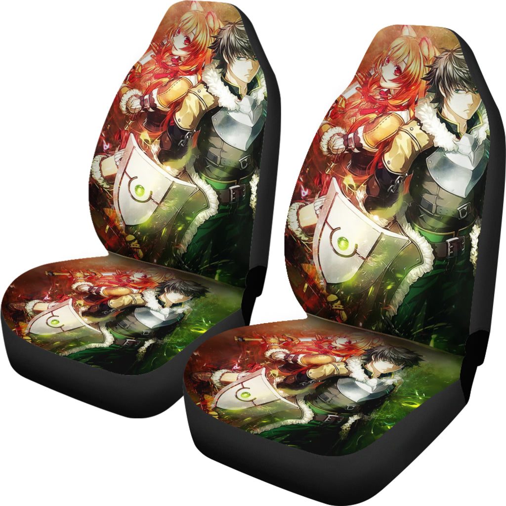 Tate No Yuusha No Nariagari Art Anime Manga Car Seat Covers