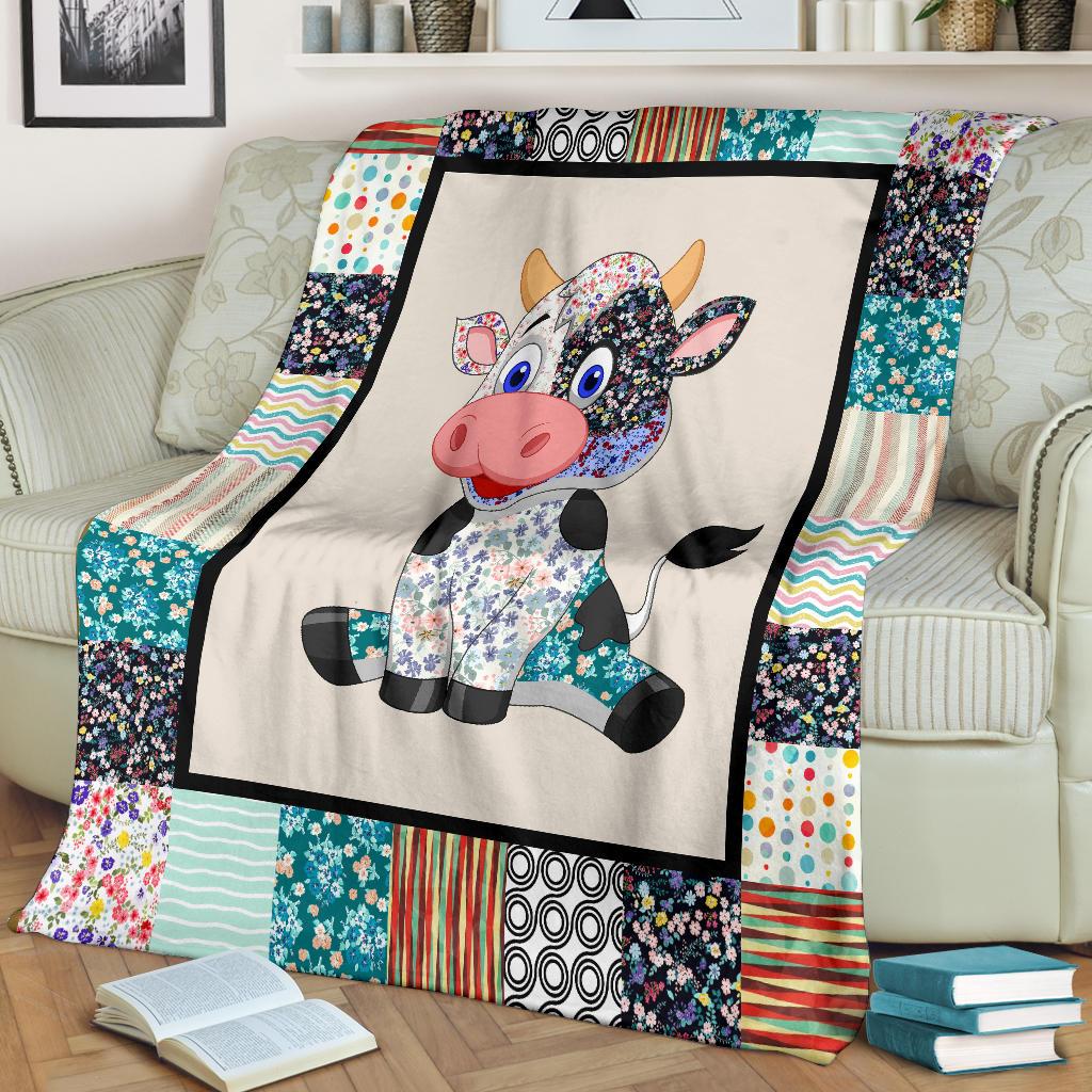 Cow Cute Premium Blanket