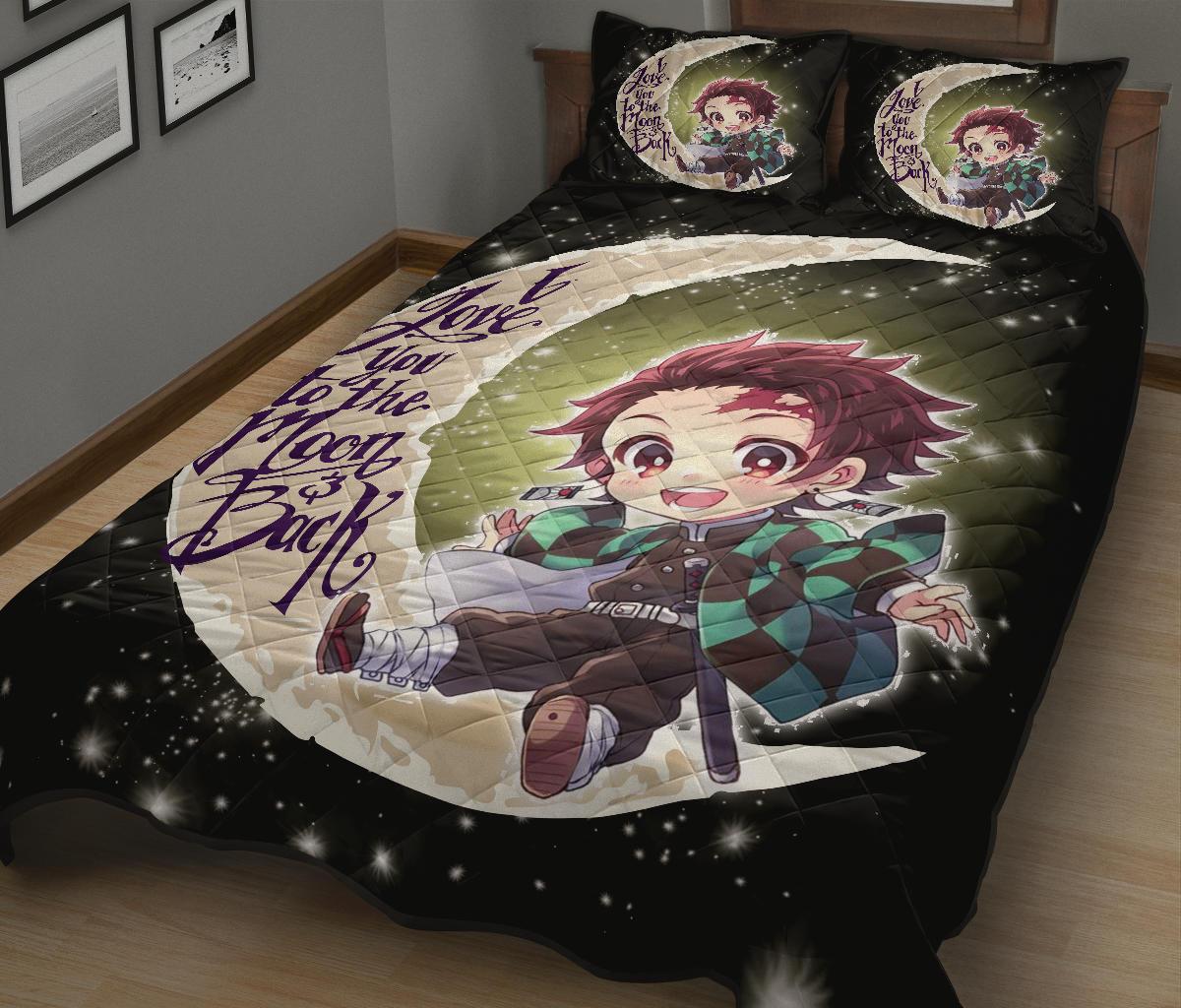 Demon Slayer Cute Anime Quilt Bed Sets