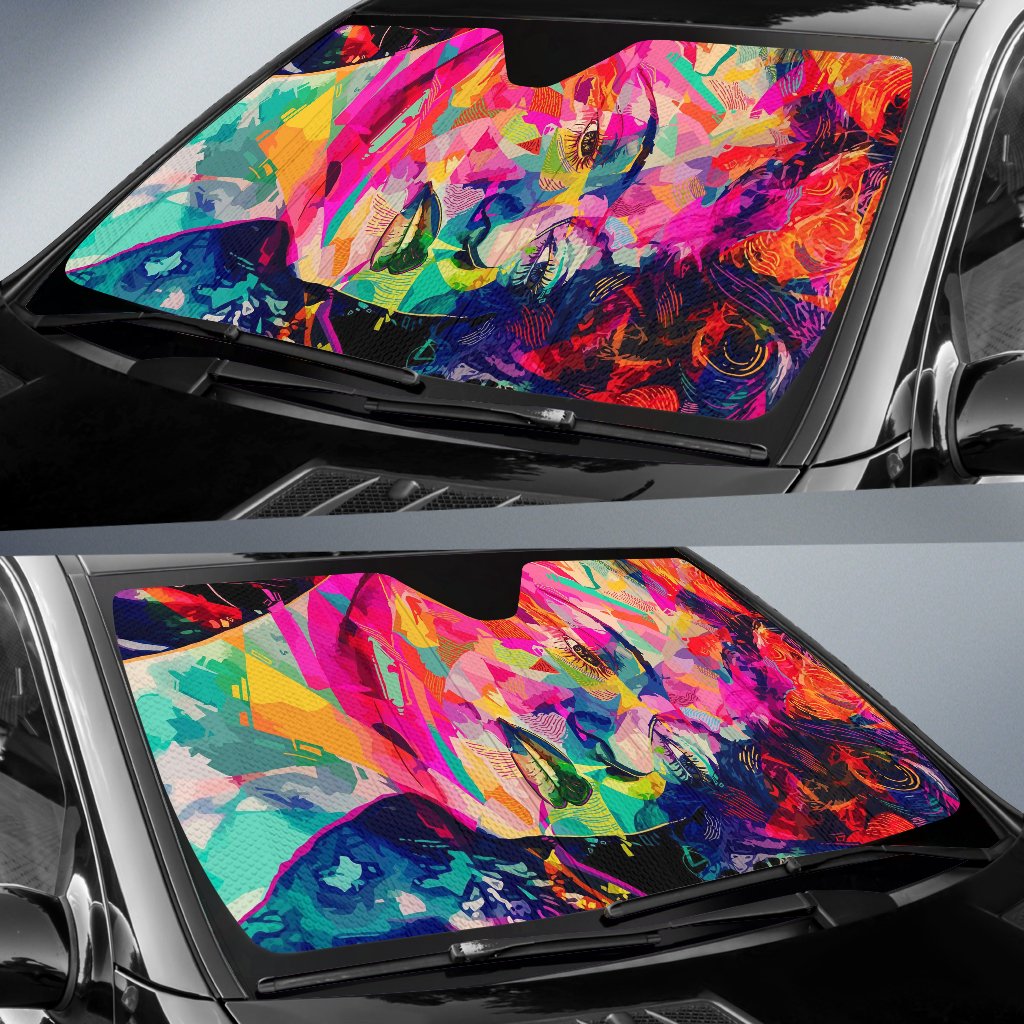 Colorful Women Art Sun Shade Gift Ideas 2021