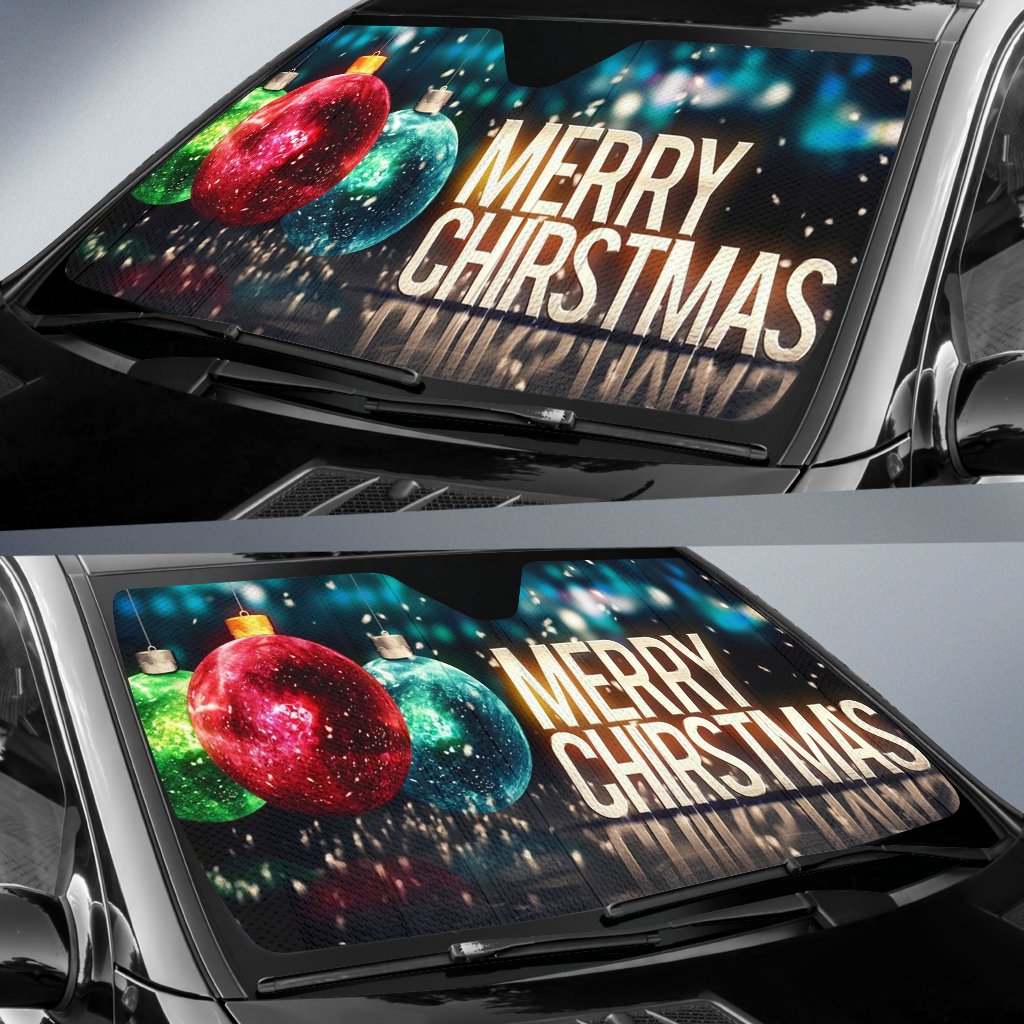 Merry Christmas Noel Ball Sun Shade Gift Ideas 2022