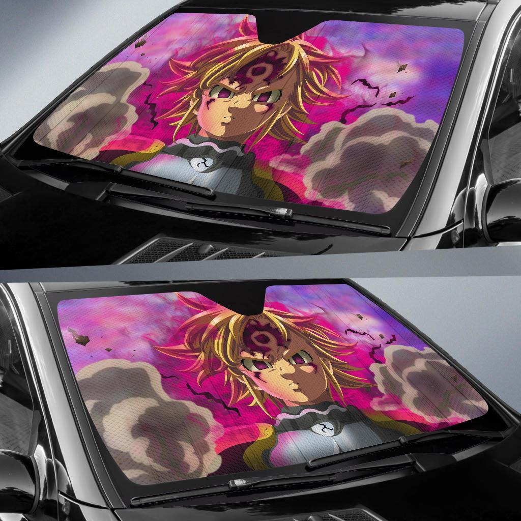 Meliodas Seven Deadly Sins Car Sun Shade Gift Ideas 2021