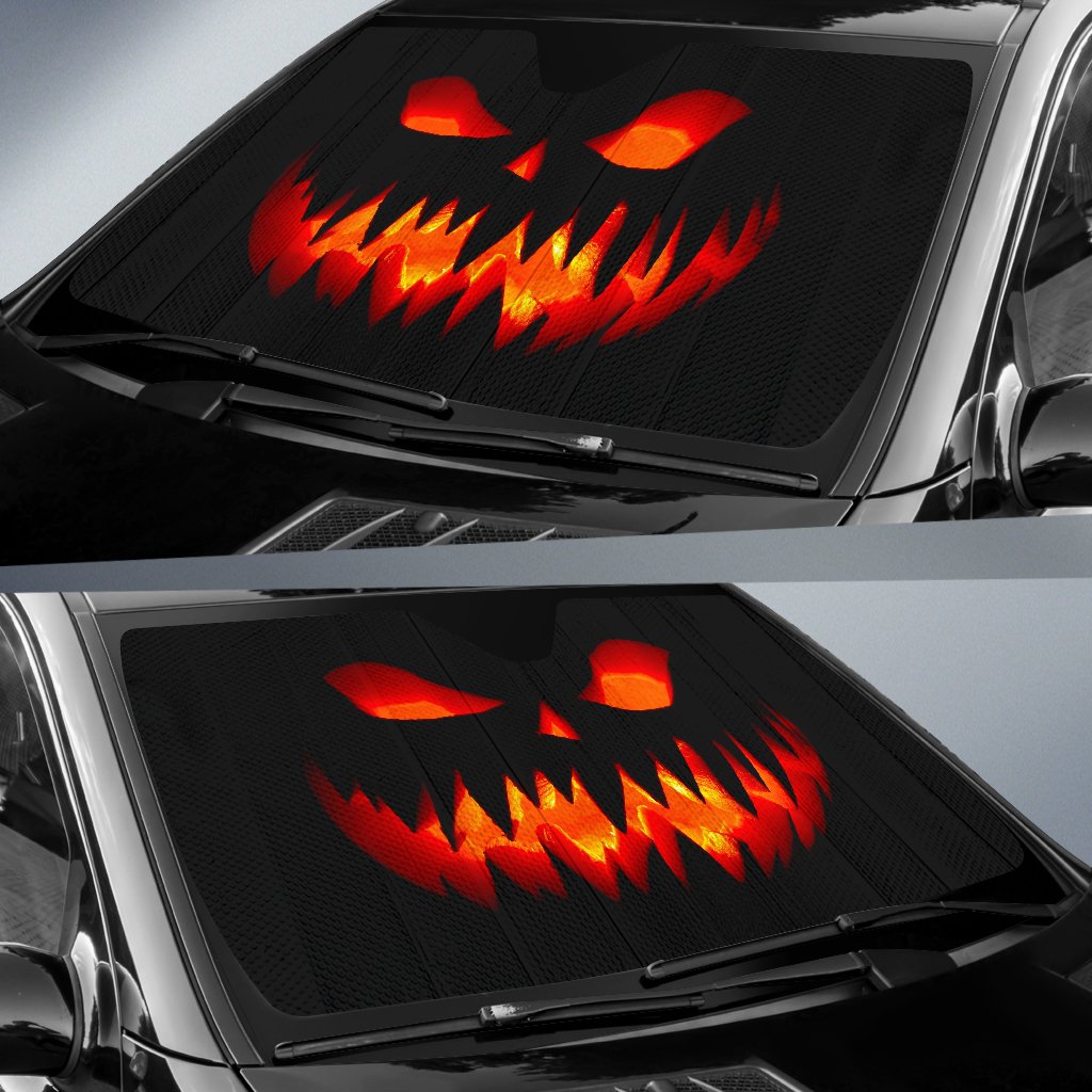 Darkness Pumpkin Halloween Night Sun Shade Gift Ideas 2022