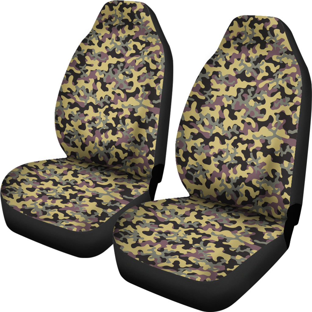 New Camo Print Car Seat Covers