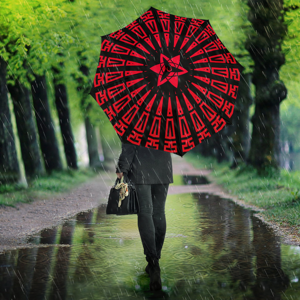 Mangekyou Sharingan Uchiha Anime Custom Umbrella
