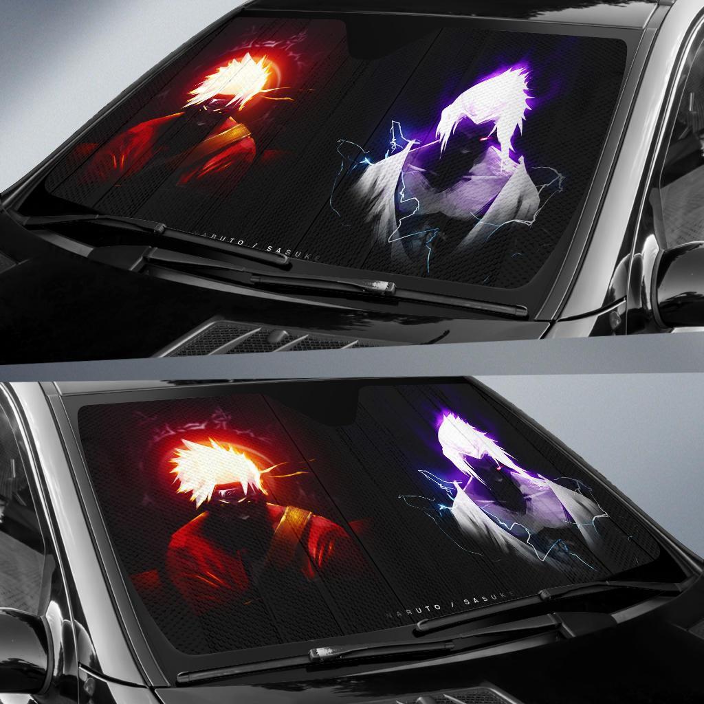 Naruto Sasuke Auto Sun Shades Amazing Best Gift Ideas 2022