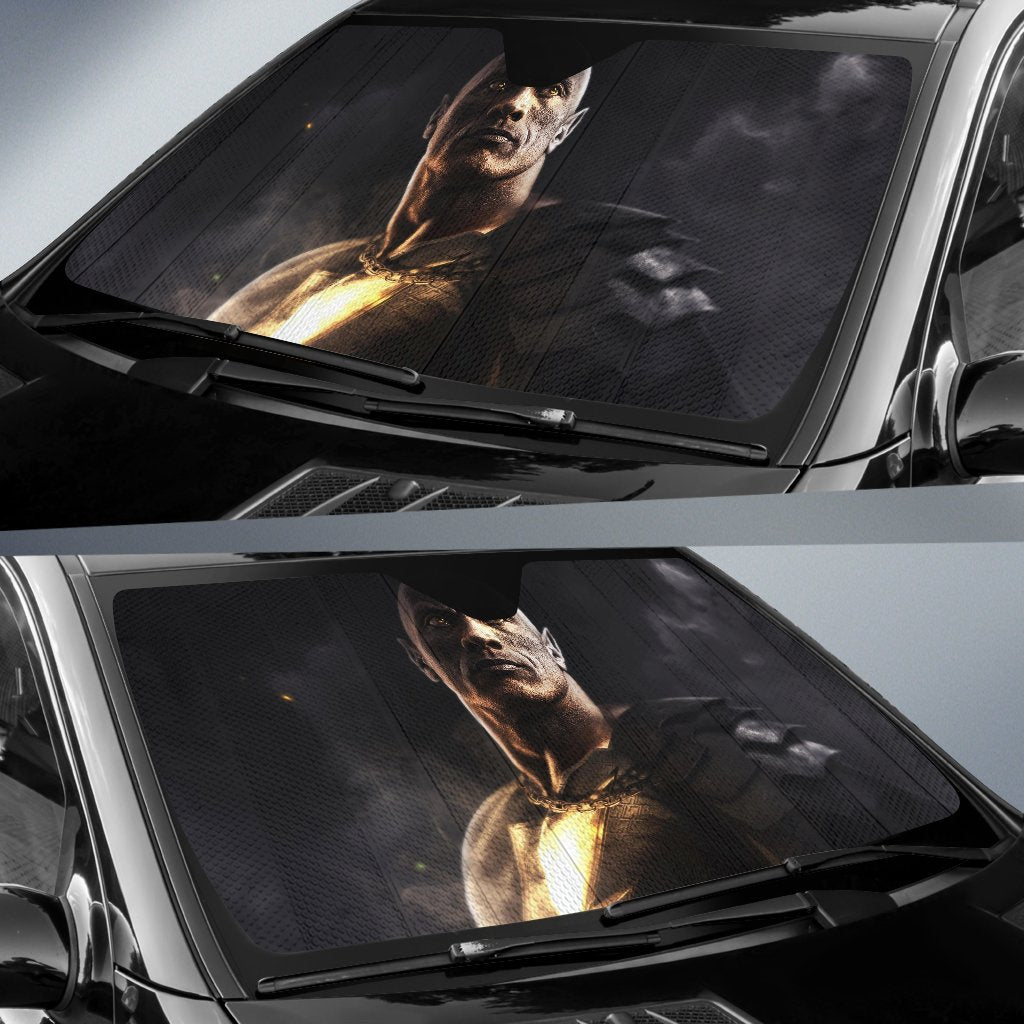 Black Adam Movie 2021 Car Sun Shade Gift Ideas 2021