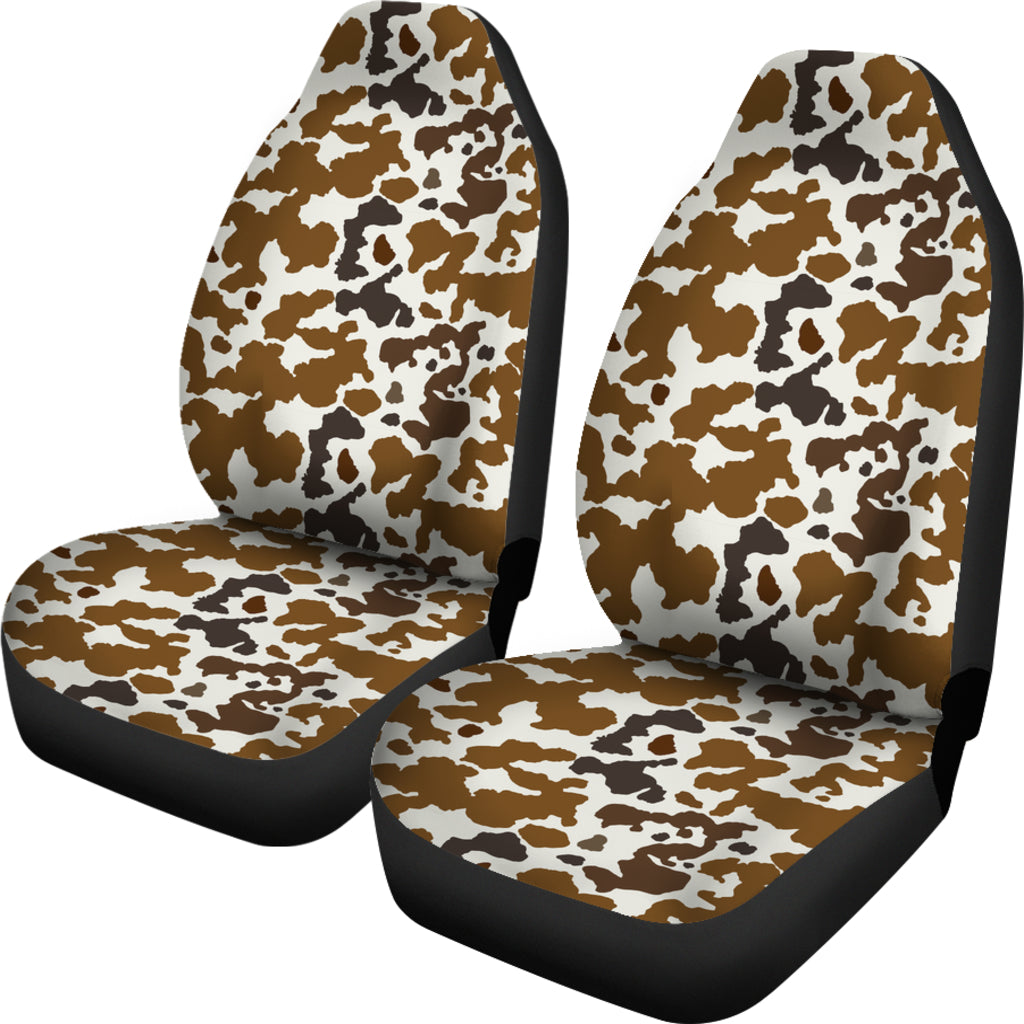 Cow Print Car Seat