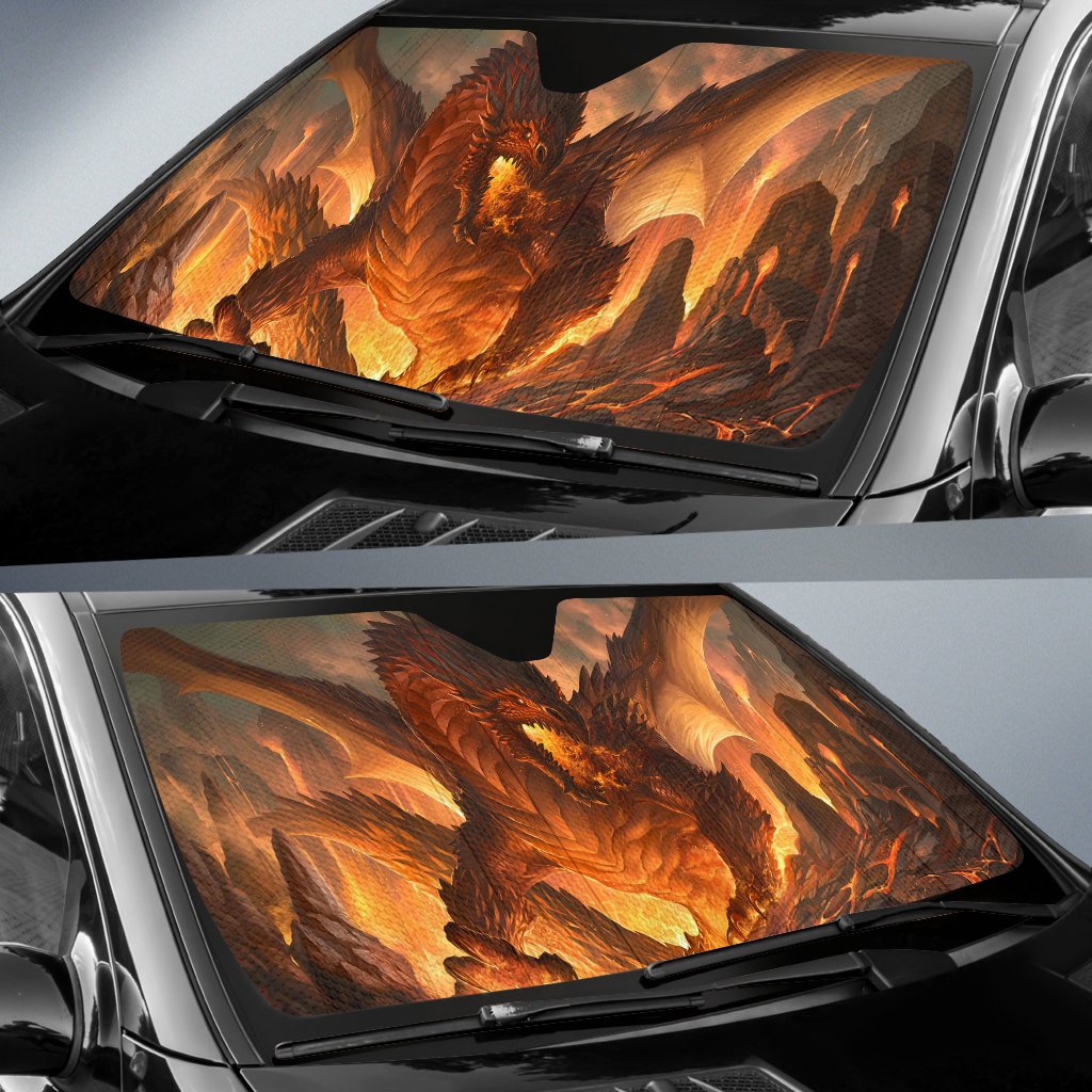 Cool Fire Dragon Sun Shade Gift Ideas 2022