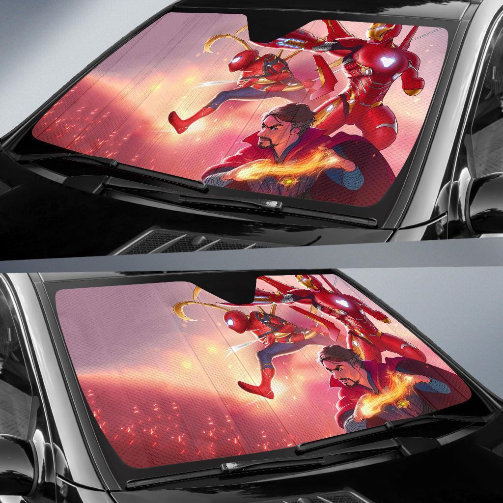 Spiderman Iron Man Doctor Strange Infinity War Car Sun Shades Amazing Best Gift Ideas 2022