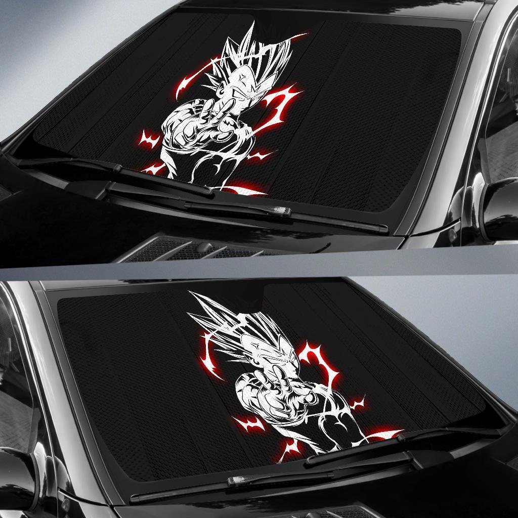 Majin Vegeta New Car Sun Shades Amazing Best Gift Ideas 2022