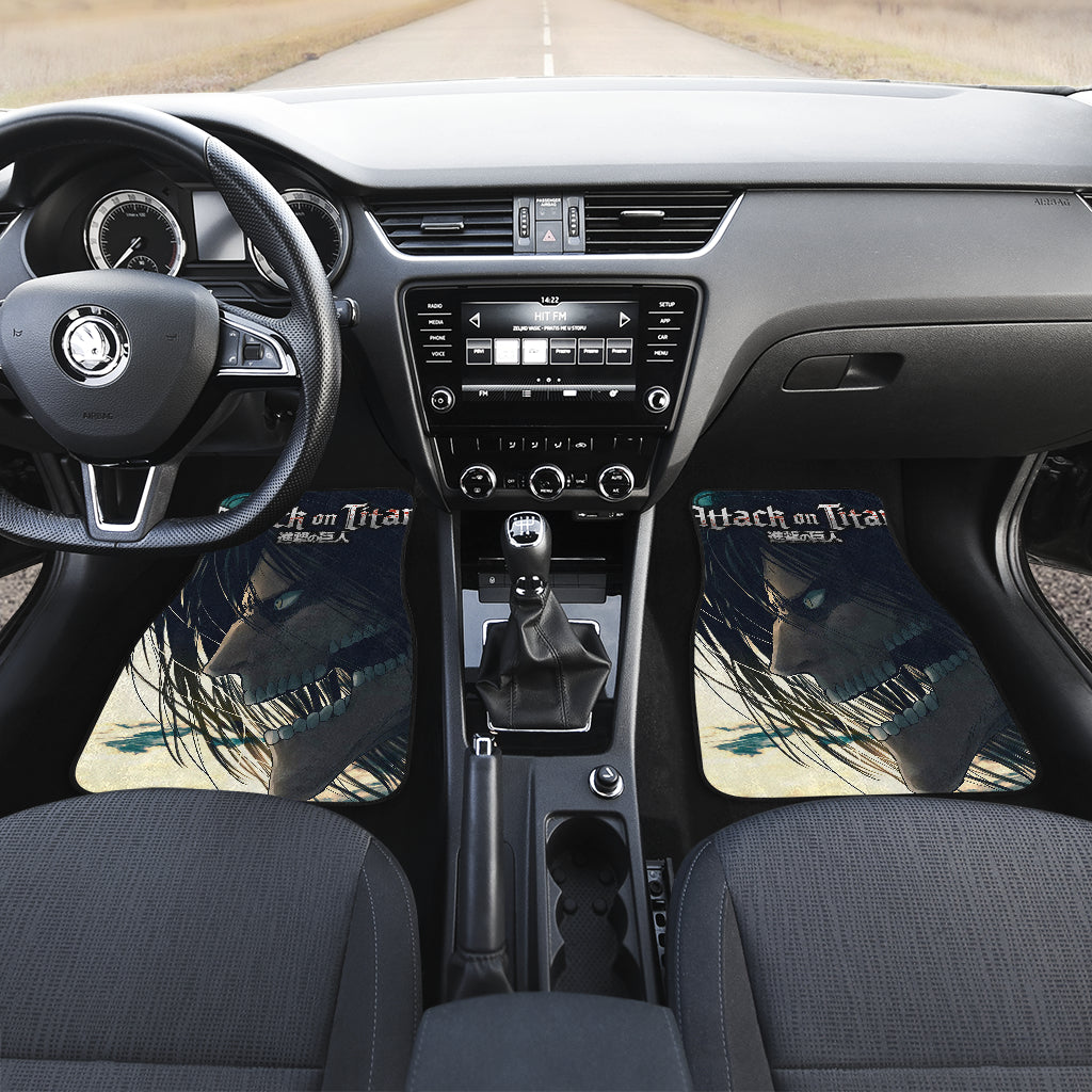 Attack On Titan 5 Anime Car Floor Mats Custom Car Accessories Car Decor 2022