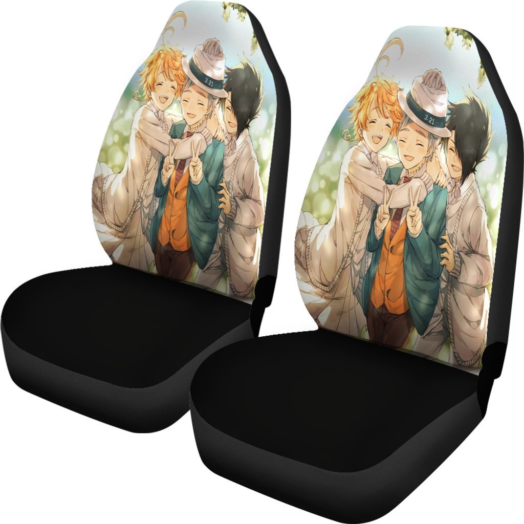 The Promised Neverland Friends Best Anime 2022 Seat Covers