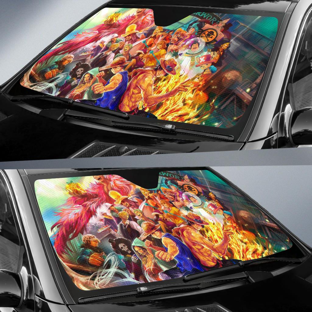 One Peace 4K Car Sun Shade Gift Ideas 2022