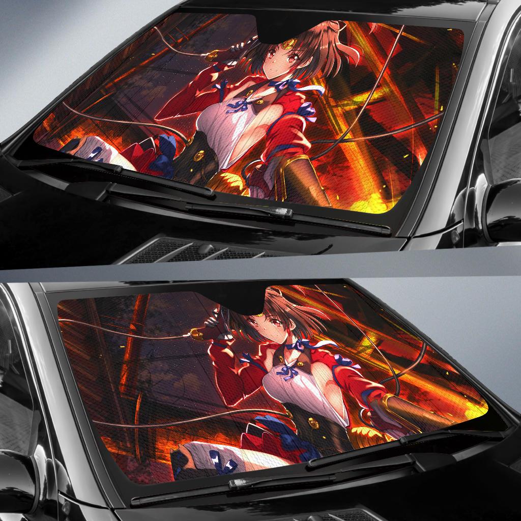 Kabaneri Of The Iron Fortress Mumei Car Sun Shade Gift Ideas 2021