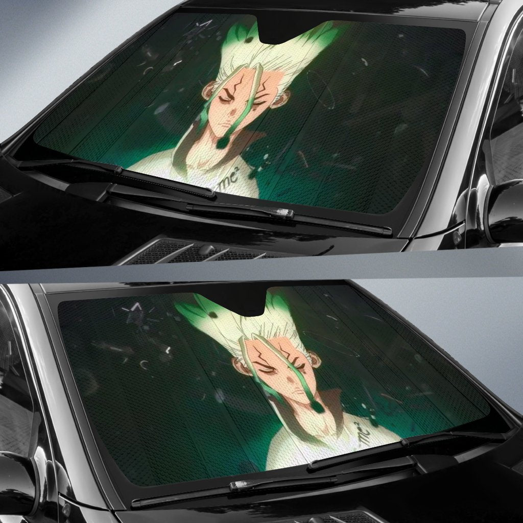 Dr Stone Dark Auto Sunshade Anime 2022 Amazing Best Gift Ideas 2022