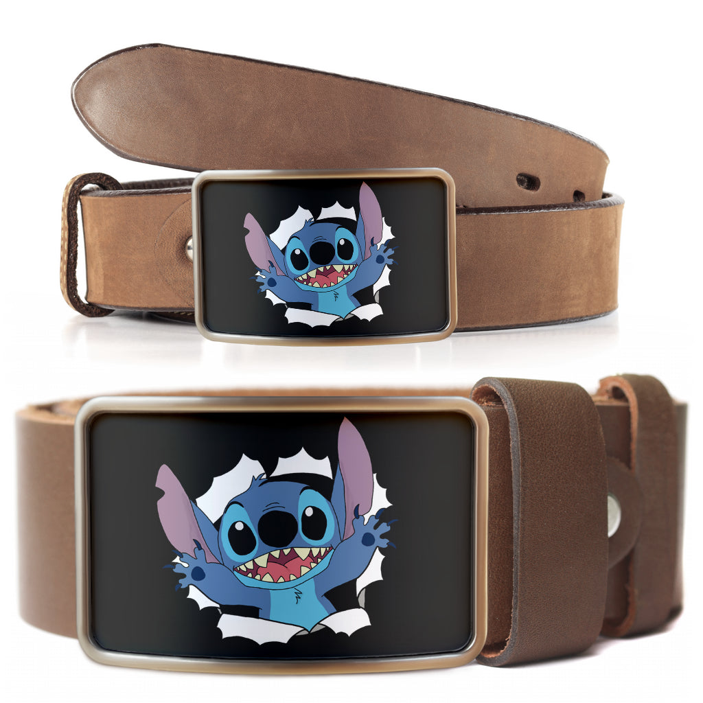 Stitch funny Belt Buckle 2021