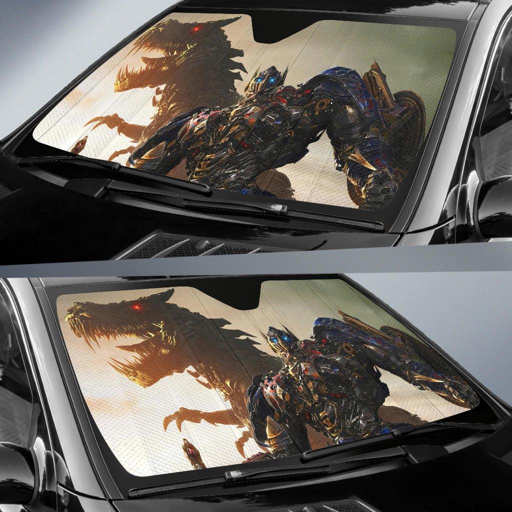 Transformer Dinosaur Trex Car Sun Shade Gift Ideas 2022