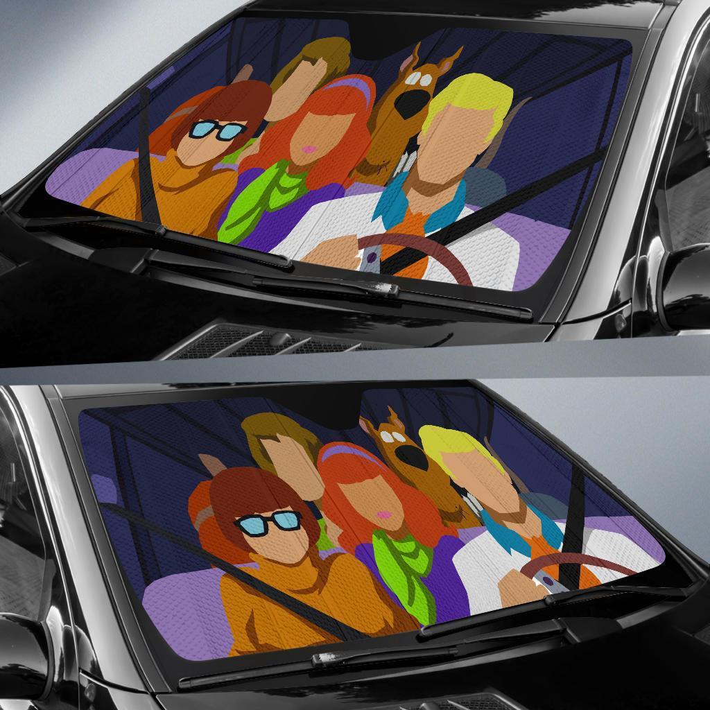 Scooby Doo Car Sun Shade Amazing Best Gift Ideas 2022