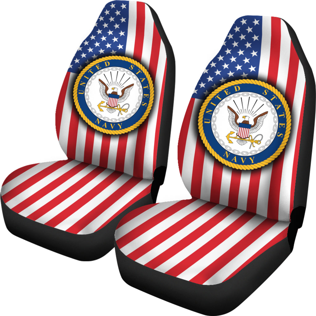 United States Navy Car Seat Covers