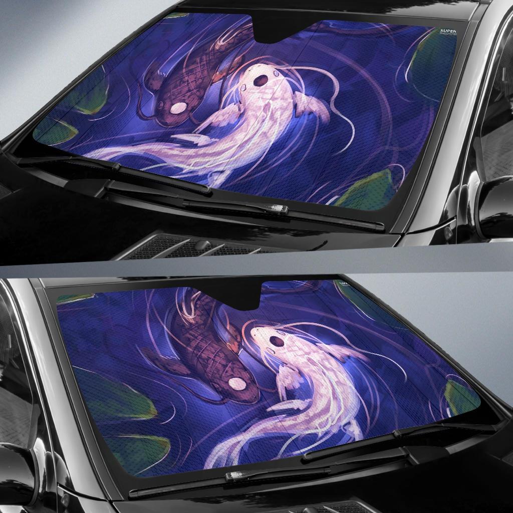 Koi Fish Jing Jang Car Sun Shades Amazing Best Gift Ideas 2022