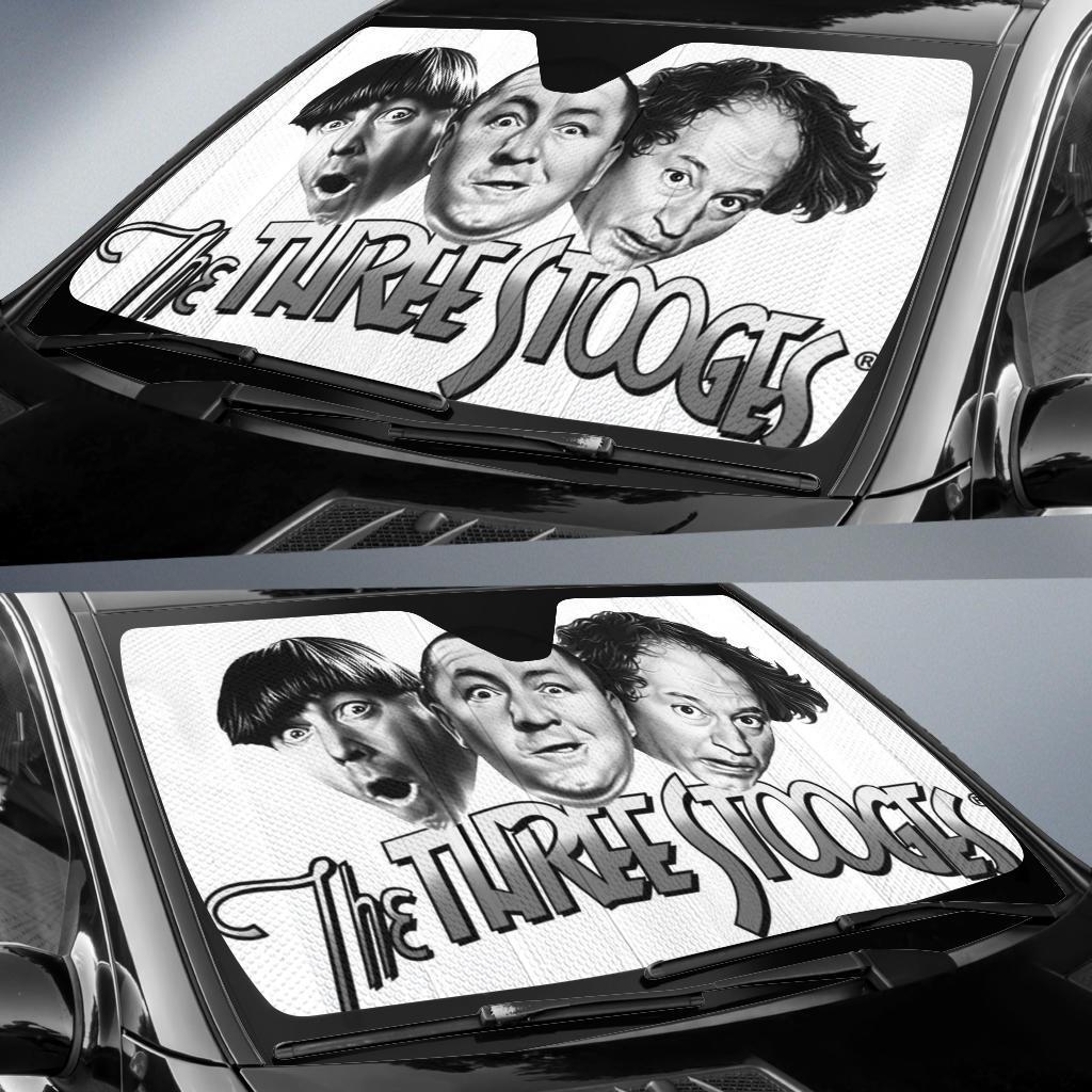 The Three Stooges Auto Sun Shades Amazing Best Gift Ideas 2021