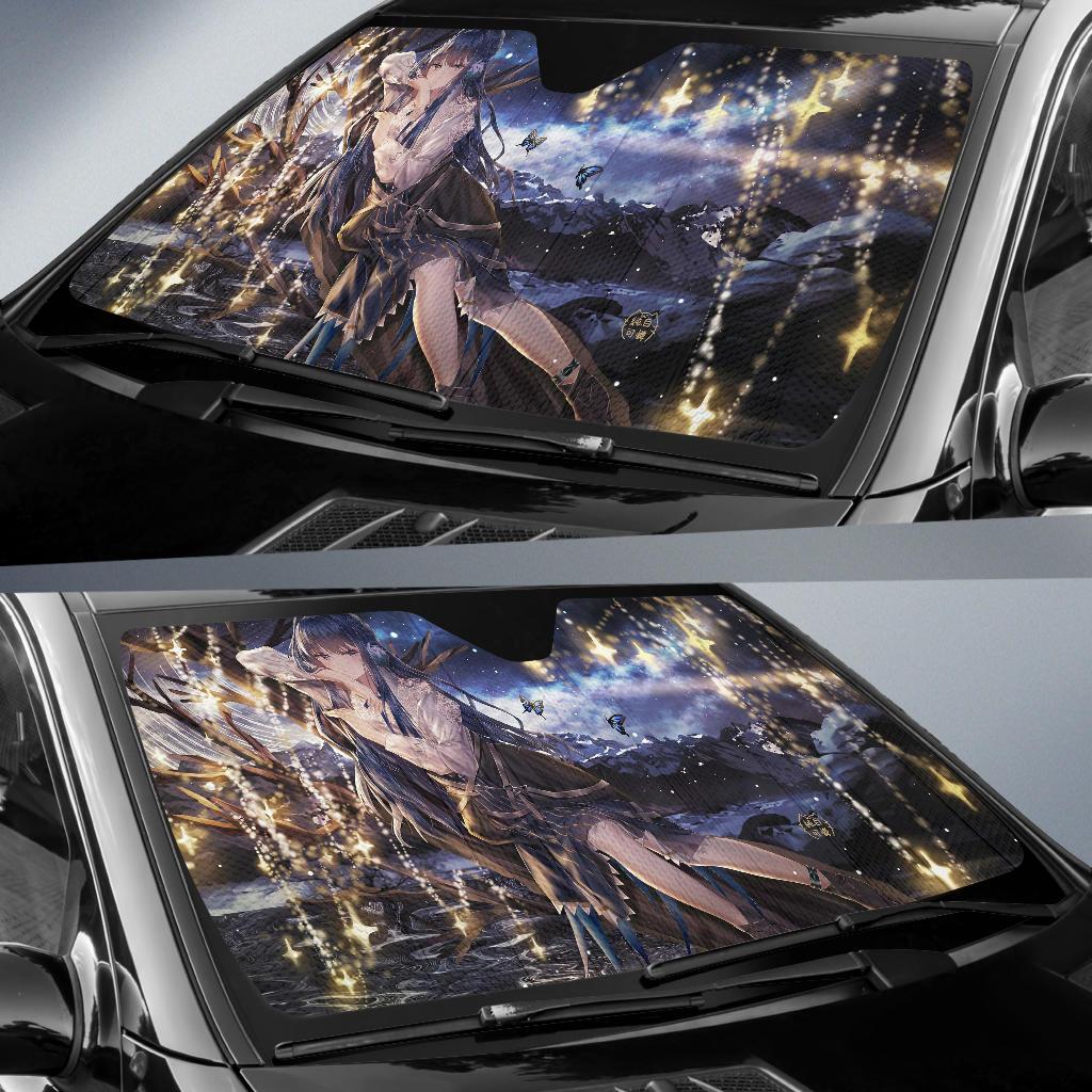 Astesia Anime Girl 4K Car Sun Shade Gift Ideas 2022