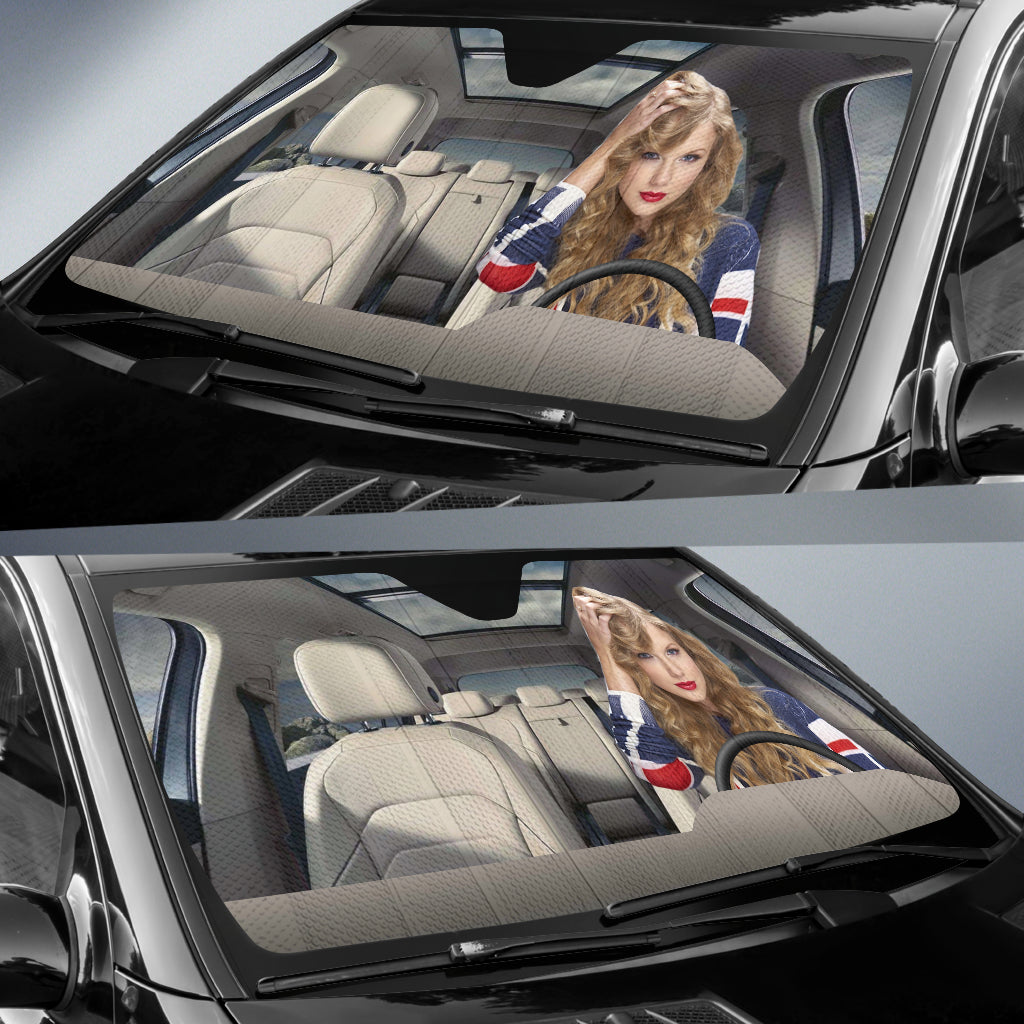 Taylor Swift 3 Driving Auto Sun Shade