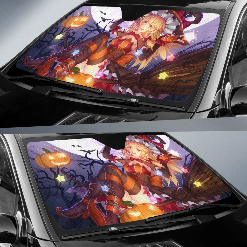 Halloween Anime Character Pumpkin Sun Shade Gift Ideas 2022