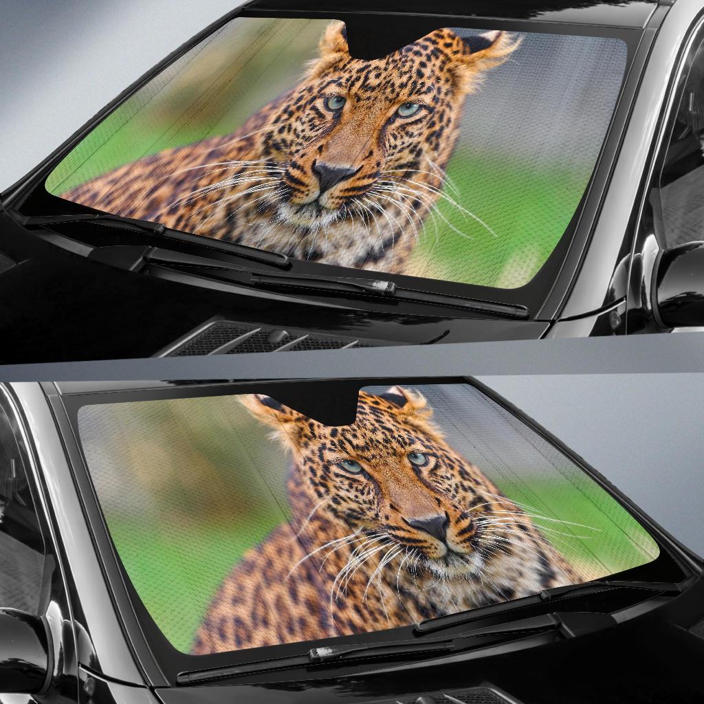 Leopard Young Hd 4K Car Sun Shade Gift Ideas 2022