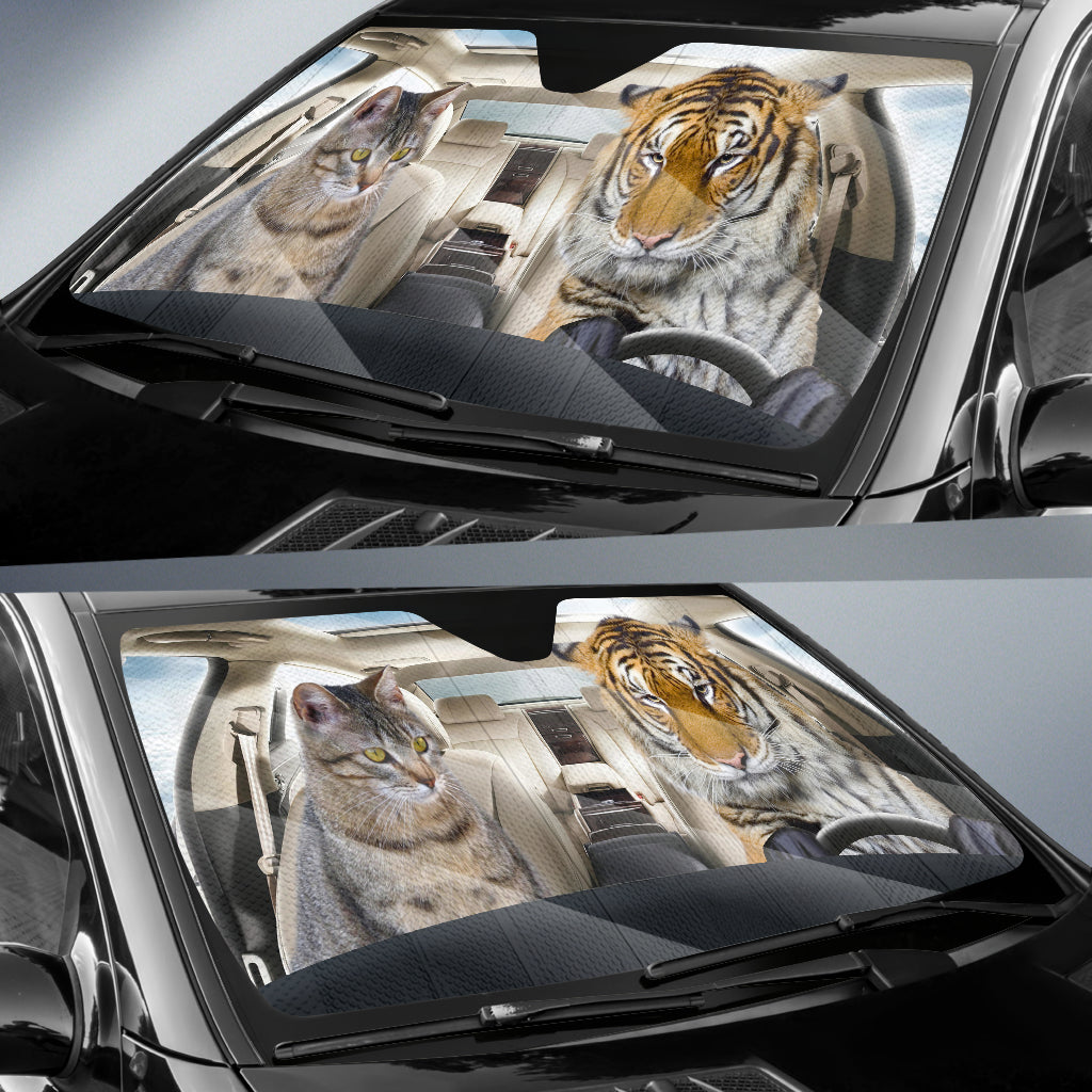 Lion And Bear Sunshade