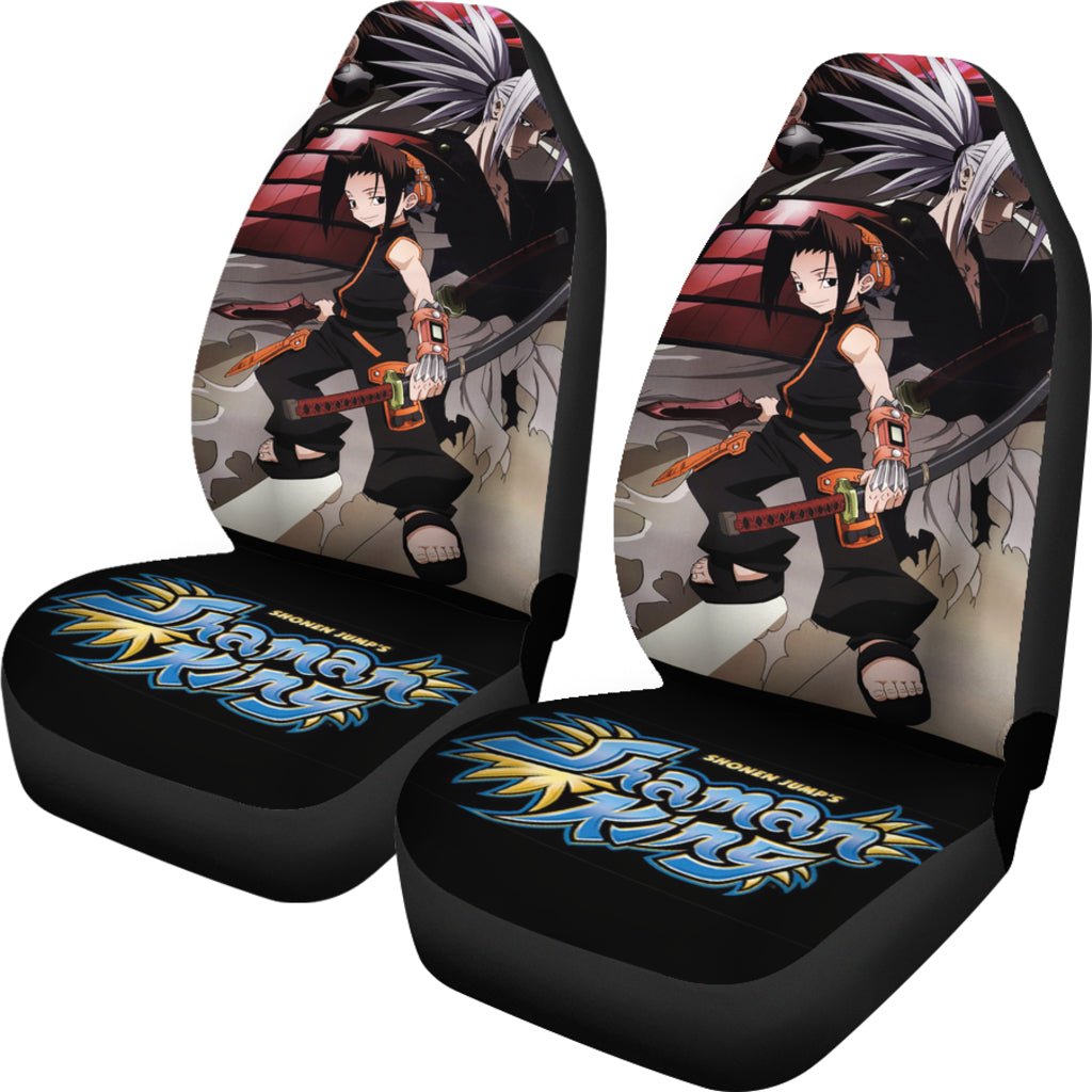 Samurai Asakura Yoh Shaman King Car Seat Covers Gift For Fan Anime