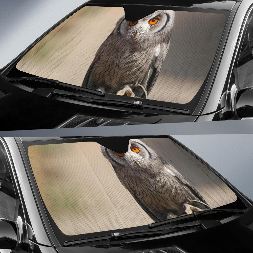 Owl Hd 4K Car Sun Shade Gift Ideas 2021