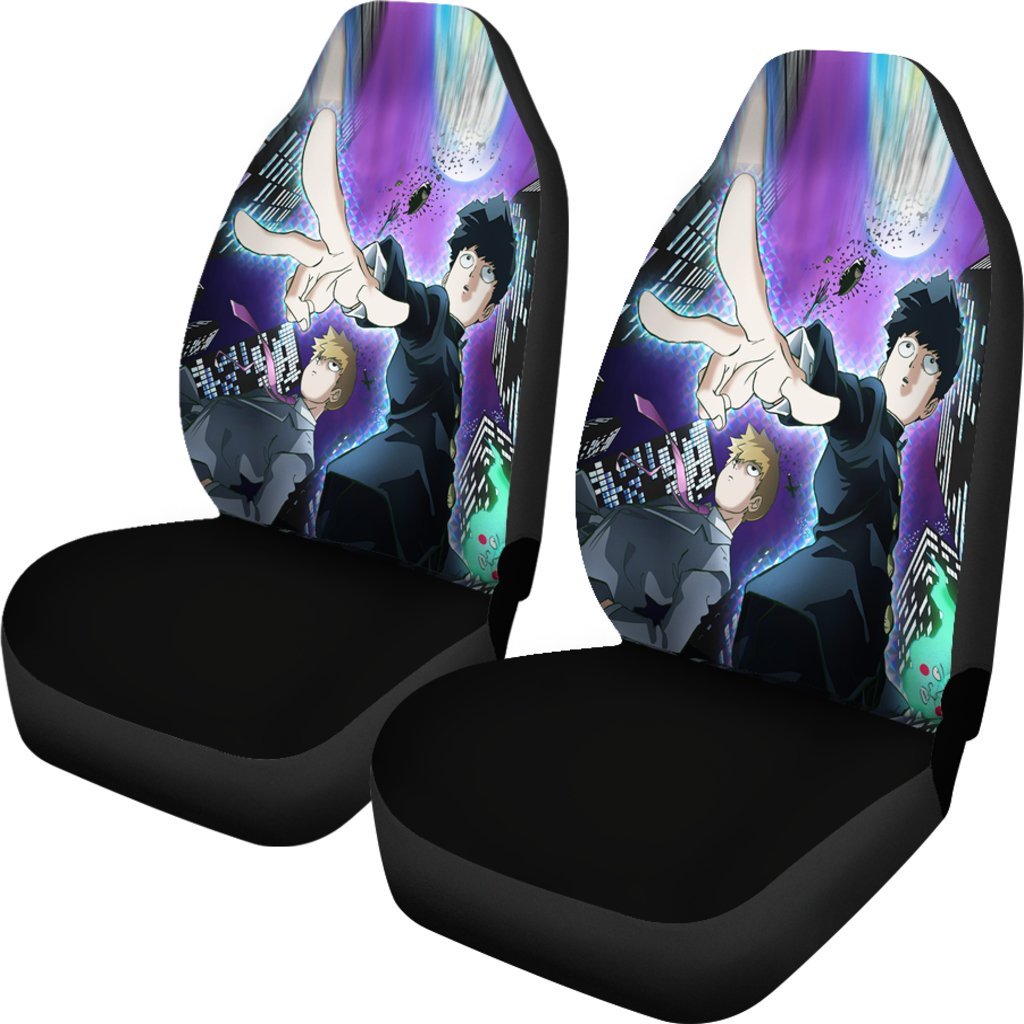 Mob Psycho 100 Typo Best Anime 2022 Seat Covers